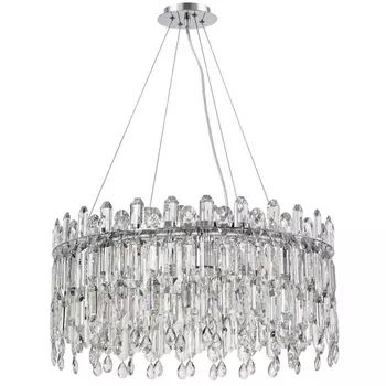 Подвесная люстра хрусталь Stilfort Legacy 2158/09/08P с подвесками