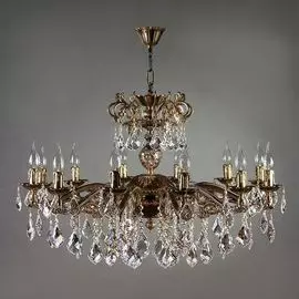 Подвесная люстра 2128/12 PB Ambiente Leon New Leaf подсвечник