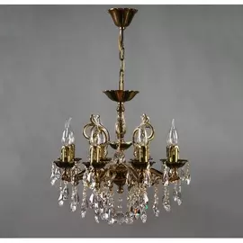 Подвесная люстра 2128/8 PB Tear Ambiente Leon Drop подсвечник