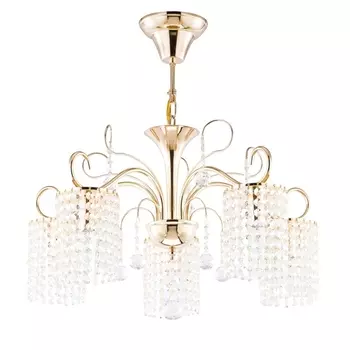 Подвесная люстра Leona FR1127-PL-05-G (Freya)