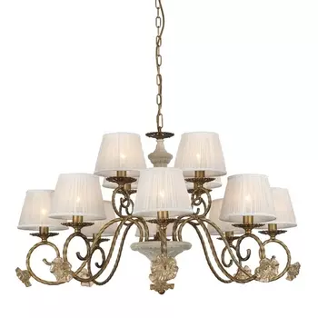 Подвесная люстра Летисия H17075/12PCC (Lumien Hall)