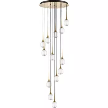 Подвесная каскадная люстра светодиодная Lightstar Acrile 738131
