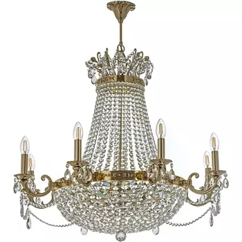 Подвесная люстра Lodi E 1.6.8.600 G (Dio D'Arte)