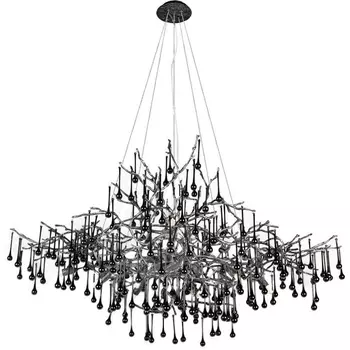 Подвесная люстра Loft It Bijout 10067/1250 BK форма ветки