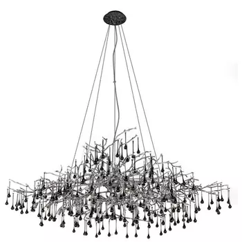 Подвесная люстра Loft It Bijout 10067/1500 BK форма ветки