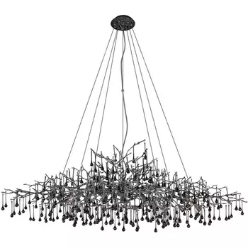 Подвесная люстра Loft It Bijout 10067/1800 BK форма ветки