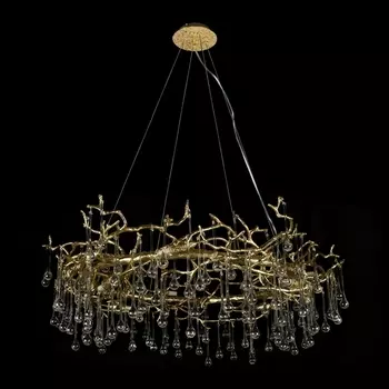Подвесная люстра Loft It Bijout 10068/800 GD форма ветки