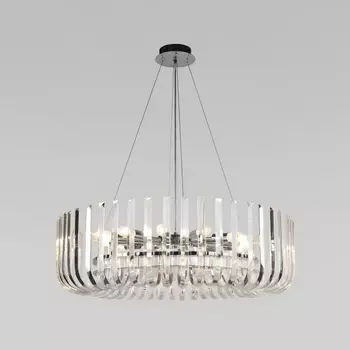 Подвесная люстра хрусталь Loft It Dakota 10300/800 Nickel