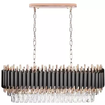 Подвесная каскадная люстра хрусталь Loft It Eclair 10206/1200R