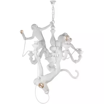 Подвесная люстра обезьяна Loft It Monkey 10314 White