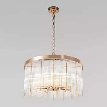 Подвесная люстра хрусталь Loft It Montana 10299/600 French gold