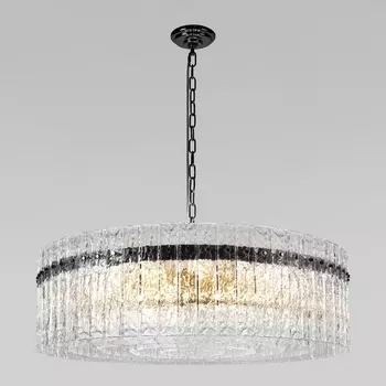 Подвесная люстра хрусталь Loft It Nevada 10297/800 Pearl black