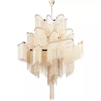 Подвесная каскадная люстра Loft It Stream 10208/1000 Gold