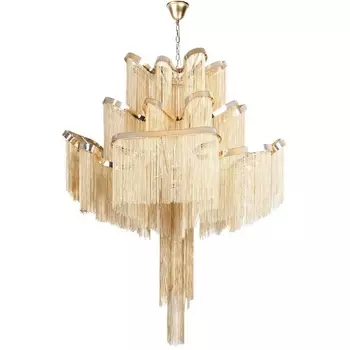 Подвесная каскадная люстра Loft It Stream 10208/800 Gold