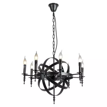 Подвесная люстра IP21 Lussole Loft Utica LSP-9300 подсвечник