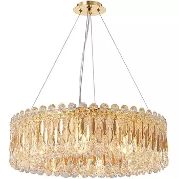 Подвесная люстра Lumien Hall Dzhudita LH0064/8P-GD-CL