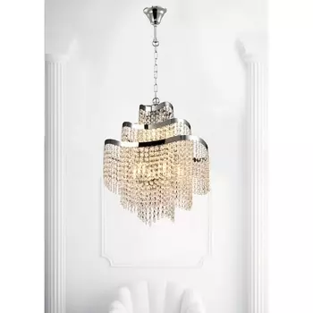 Подвесная люстра Lumien Hall Markellin LH0040/9H-NK-CL