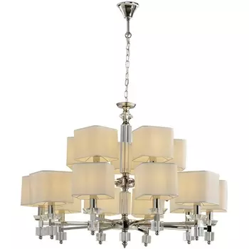 Подвесная люстра Lumien Hall Vivien LH1038/15H-NK-WT