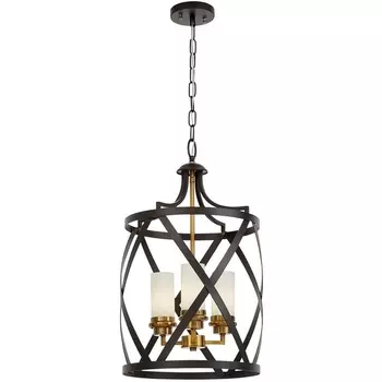 Подвесная люстра Lumina Deco Astila LDP 1242-3 BK+MD