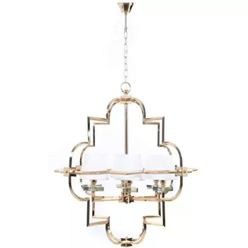 Подвесная люстра Lumina Deco Baltimore LDP 8020-6 GD+WT