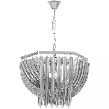 Подвесная люстра Lumina Deco Boscone LDP 7044-550 CHR+GY