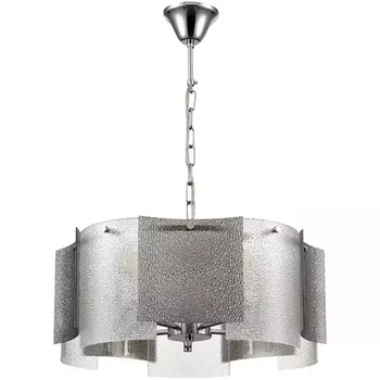 Подвесная люстра Lumion Dandy 6594/5 хром/тонированное стекло, металл/стекло E14 5*40W 220V