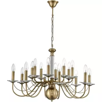 Подвесная люстра Lumion Incanto 8033/16 медь, металл/стекло Е14 16*40W 220V