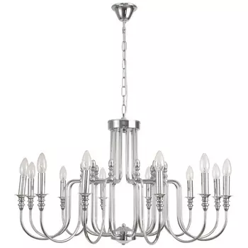 Подвесная люстра Lumion Suana 8317/12 хром/металл E14 12*40W 220V