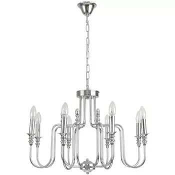 Подвесная люстра Lumion Suana 8317/8 хром/металл E14 8*40W 220V