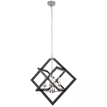 Подвесная люстра IP21 Lussole Carrollton LSP-8733 в виде свечи