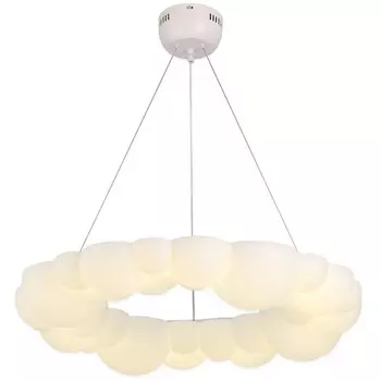 Подвесная люстра IP21 светодиодная Lussole Claudia LSP-7078