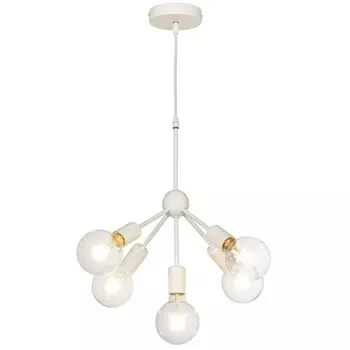 Подвесная люстра молекулы IP21 Lussole Elmira LSP-8268-CL