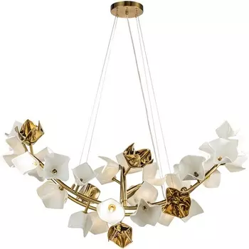 Подвесная люстра Lussole Fayette LSP-8908 с цветами