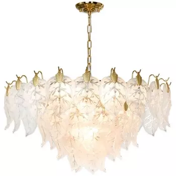 Подвесная люстра IP21 Lussole Hesperia LSP-8841 листья