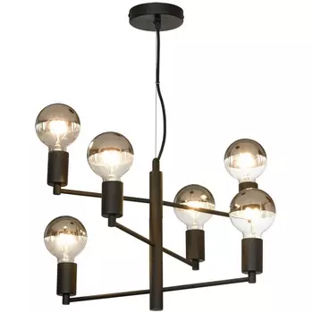 Подвесная люстра IP21 Lussole Huron LSP-8156-S