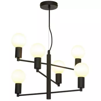 Подвесная люстра IP21 Lussole Huron LSP-8156-W