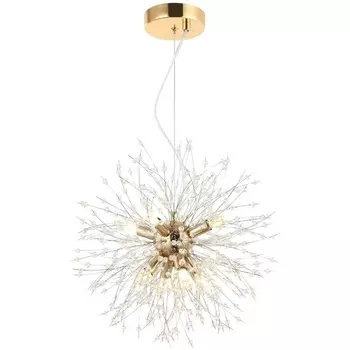 Подвесная люстра IP21 Lussole Loft Davie LSP-8777 в форме шара