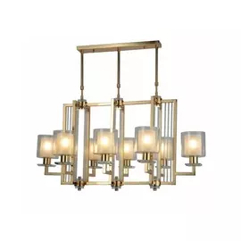 Подвесная люстра Manhattan LDP 8012-8P F.GD (Lumina Deco)