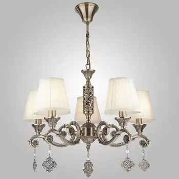 Подвесная люстра Marcella 60042/5 античная бронза (Eurosvet)