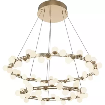 Подвесная люстра светодиодная Maytoni Tessara MOD081PL-L84G3K шарики