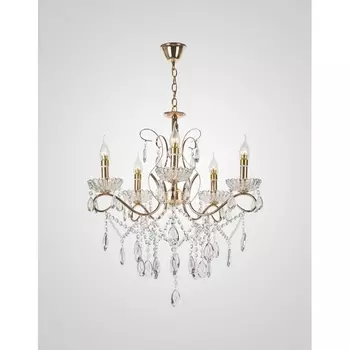 Подвесная люстра Мелодия Света PL1N P6781-5 GD 000029167