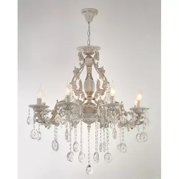 Подвесная люстра Мелодия Света PL1N PL7030-8 WT+GD 000067871