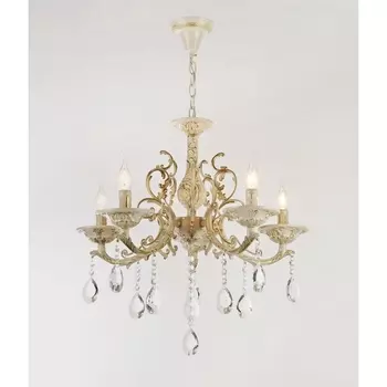 Подвесная люстра Мелодия Света PL1N PL9014-5 WT+GD 000067874