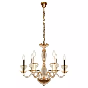 Подвесная люстра P9448-6 iLamp Mercury Gold
