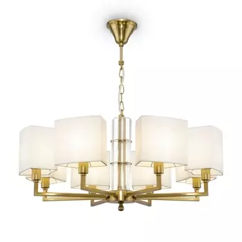 Подвесная люстра IP50 Maytoni Metropolitan H015PL-08G