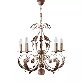 Подвесная люстра MM Lampadari Adele 4962/5_V0580 подсвечник