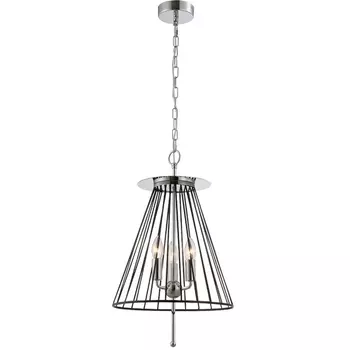 Подвесная люстра SP3 BLACK/CHROME Crystal Lux MODESTO