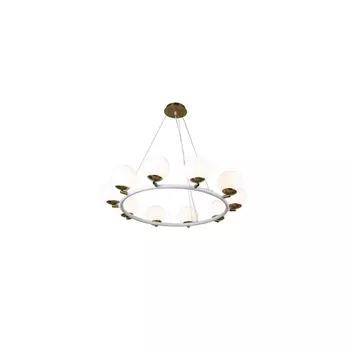 Подвесная люстра Modica LDP 6032-10 WT+MD (Lumina Deco)