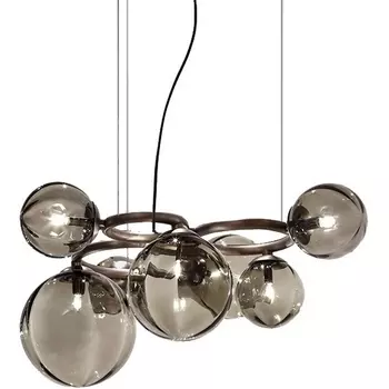 Подвесная люстра молекулы Vistosi Puppet Ring SPPUPRI7FUNN