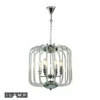 Подвесная люстра P2481-6 iLamp Mono CR в виде свечи